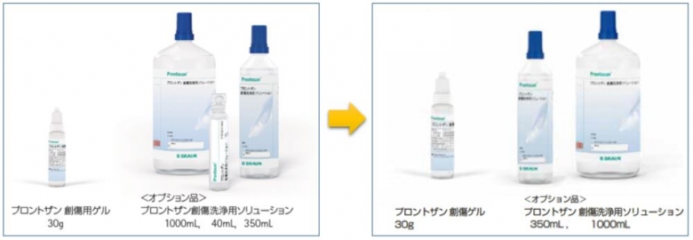 [お知らせ] プロントザン創傷洗浄用ソリューション40mL 販売終了のご案内